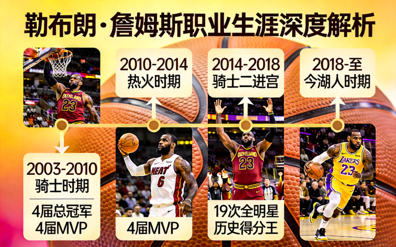 篮球球星勒布朗詹姆斯职业生涯深度解析专题配图